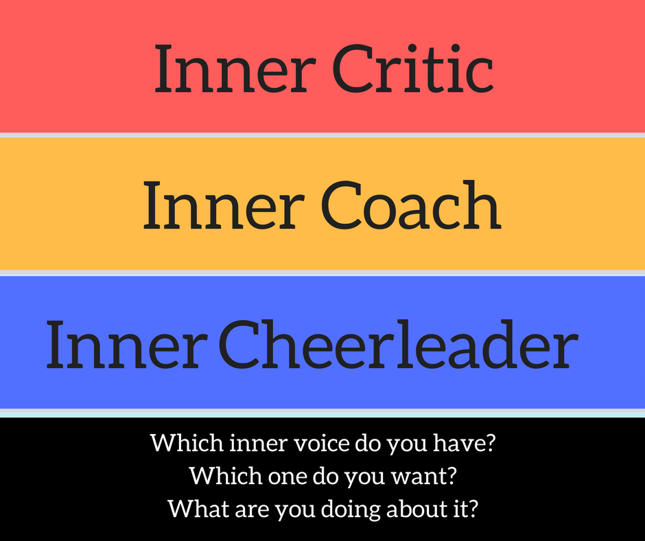 Inner Critic, Inner Coach, Inner Cheerleader