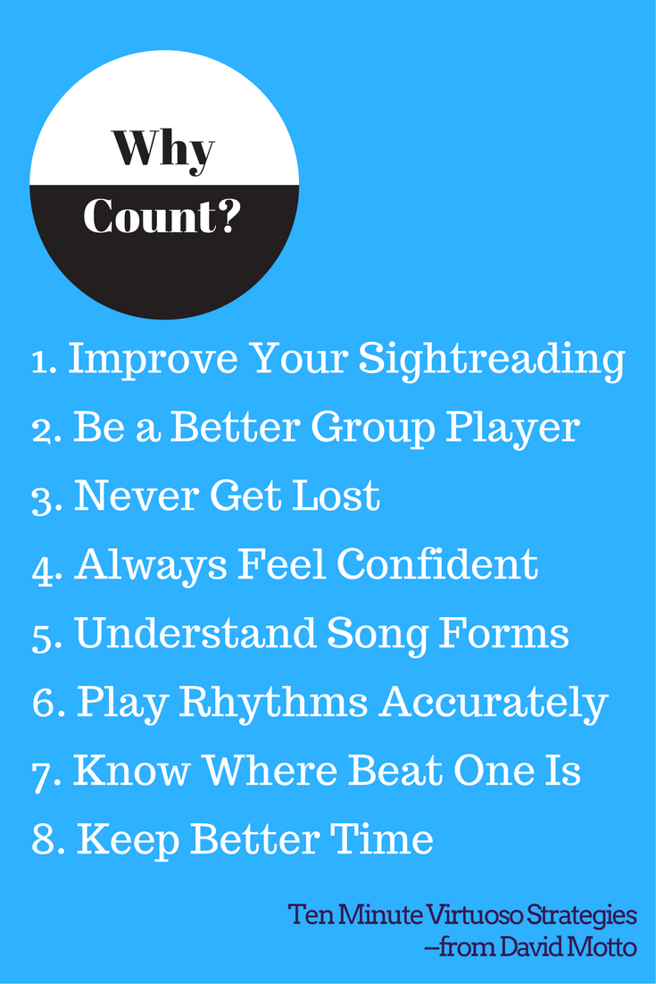Why Count? 8 Ways Counting Makes You a Better Musician